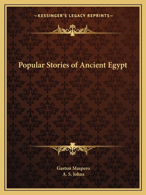 Front cover_Popular Stories of Ancient Egypt