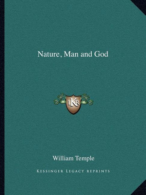 Couverture_Nature, Man and God