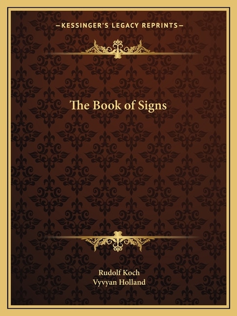 Front cover_The Book of Signs
