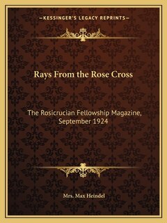 Front cover_Rays From the Rose Cross