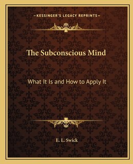 Couverture_The Subconscious Mind