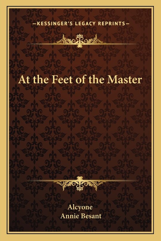Front cover_At the Feet of the Master