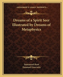 Front cover_Dreams of a Spirit Seer Illustrated by Dreams of Metaphysics