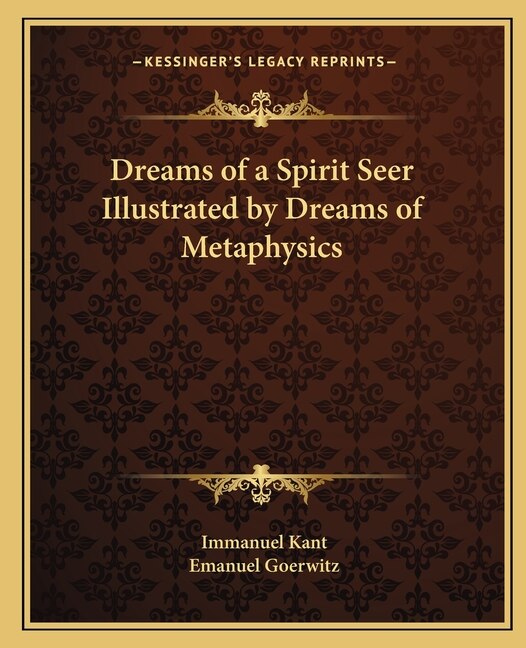 Front cover_Dreams of a Spirit Seer Illustrated by Dreams of Metaphysics