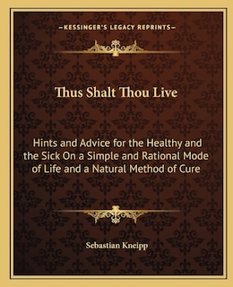Front cover_Thus Shalt Thou Live