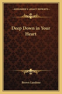 Front cover_Deep Down in Your Heart