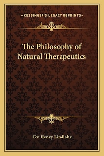 Couverture_The Philosophy of Natural Therapeutics