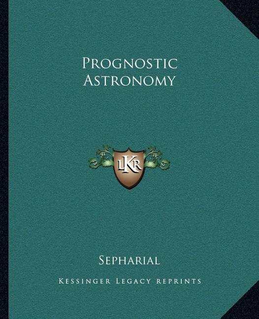 Front cover_Prognostic Astronomy
