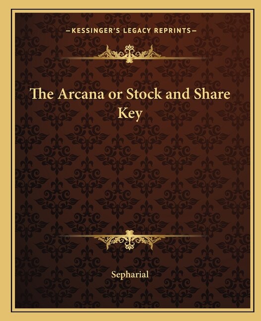 The Arcana or Stock and Share Key