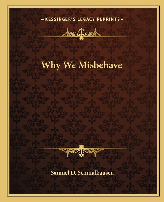 Front cover_Why We Misbehave