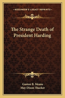 Front cover_The Strange Death of President Harding