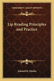 Front cover_Lip Reading Principles and Practice