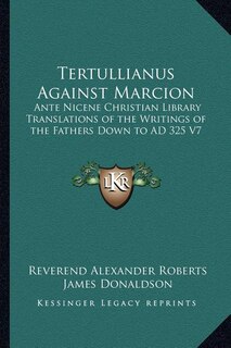 Couverture_Tertullianus Against Marcion