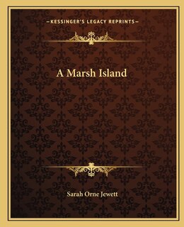 Front cover_A Marsh Island