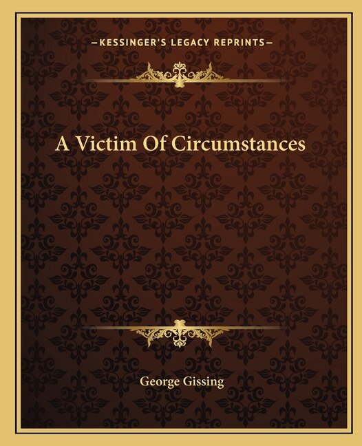 Front cover_A Victim Of Circumstances
