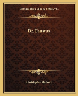 Front cover_Dr. Faustus