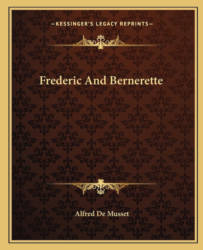 Front cover_Frederic and Bernerette