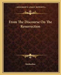 Couverture_From The Discourse On The Resurrection