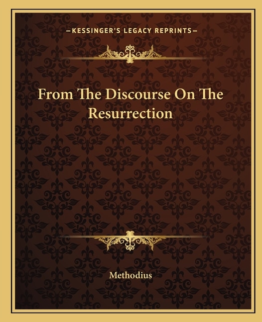 Couverture_From The Discourse On The Resurrection