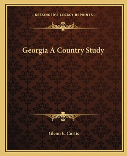 Couverture_Georgia A Country Study