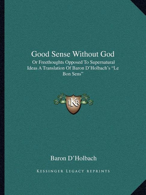 Front cover_Good Sense Without God