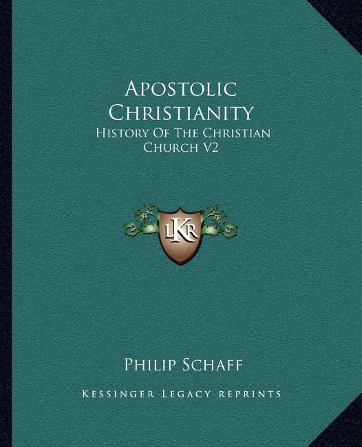 Couverture_Apostolic Christianity