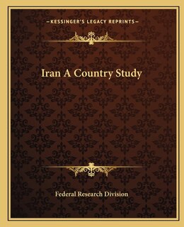 Front cover_Iran A Country Study