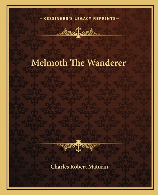 Front cover_Melmoth The Wanderer