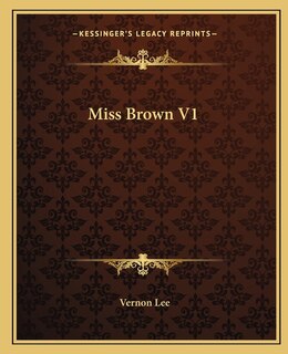 Front cover_Miss Brown V1