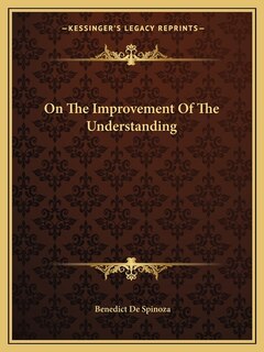 Front cover_On The Improvement Of The Understanding