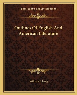 Front cover_Outlines Of English And American Literature