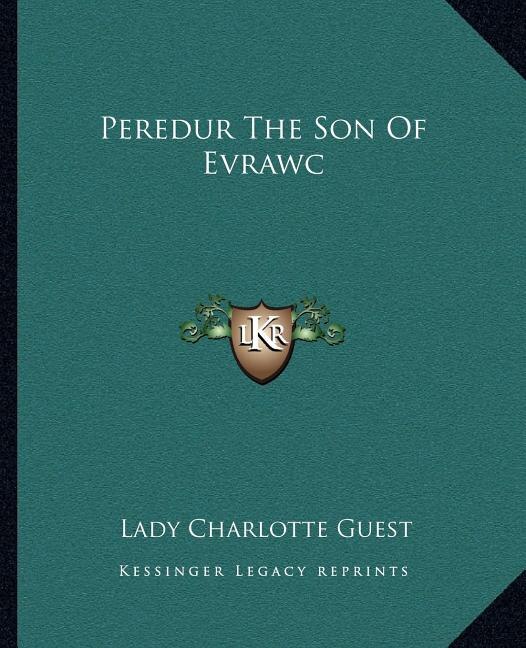 Peredur The Son Of Evrawc