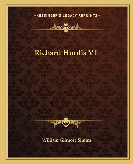 Front cover_Richard Hurdis V1