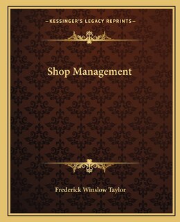 Front cover_Shop Management