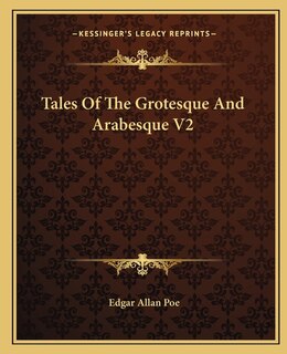 Couverture_Tales Of The Grotesque And Arabesque V2