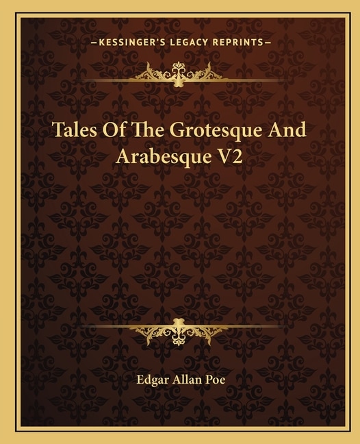 Couverture_Tales Of The Grotesque And Arabesque V2