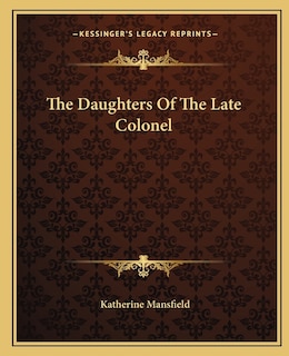 Front cover_The Daughters of the Late Colonel