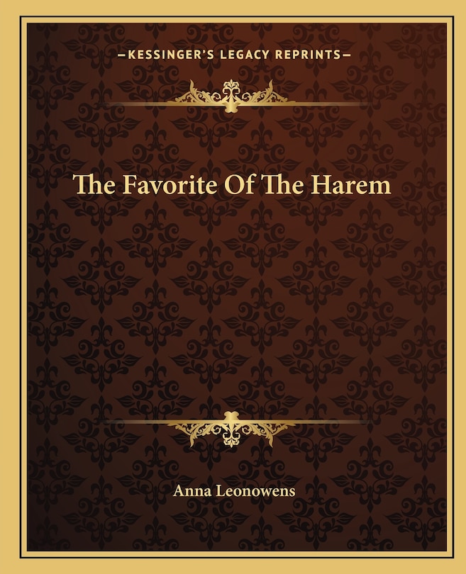 Couverture_The Favorite Of The Harem