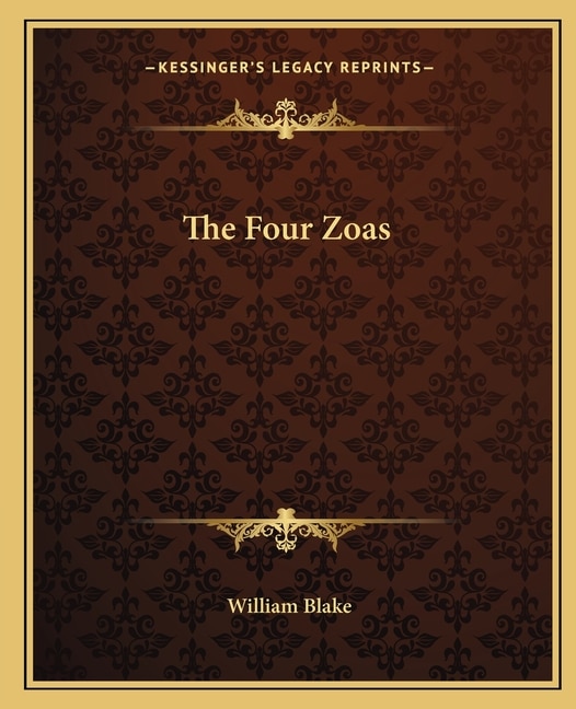 Front cover_The Four Zoas