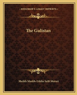 Front cover_The Gulistan