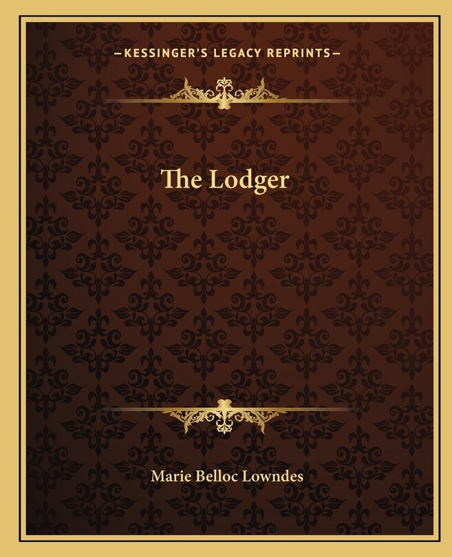 Front cover_The Lodger