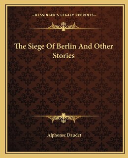 Front cover_The Siege Of Berlin And Other Stories