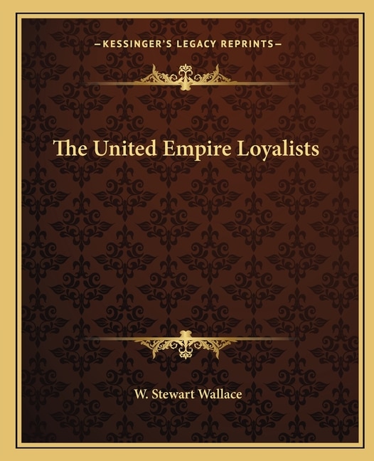 Front cover_The United Empire Loyalists