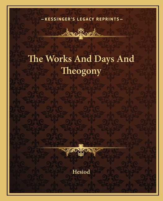 Couverture_The Works And Days And Theogony