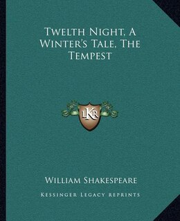Front cover_Twelth Night, a Winter's Tale, the Tempest