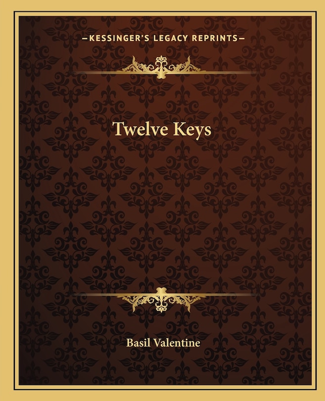 Front cover_Twelve Keys