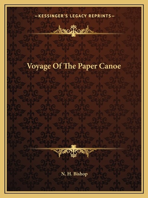 Front cover_Voyage Of The Paper Canoe
