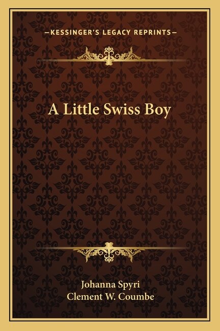 Front cover_A Little Swiss Boy