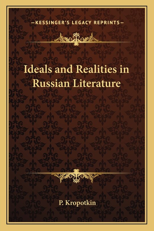 Front cover_Ideals and Realities in Russian Literature