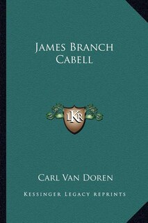 Front cover_James Branch Cabell